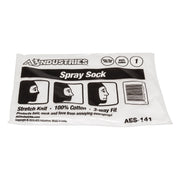 AES Industries Industries 141 Spray Sock, Universal, Cotton — White — view 2