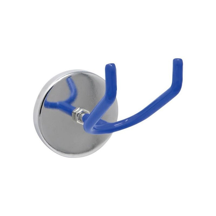 AES Industries Industries 165 Magnetic Single Spray Gun Holder, 6 lb, Vinyl-Coated Prongs, Vertical