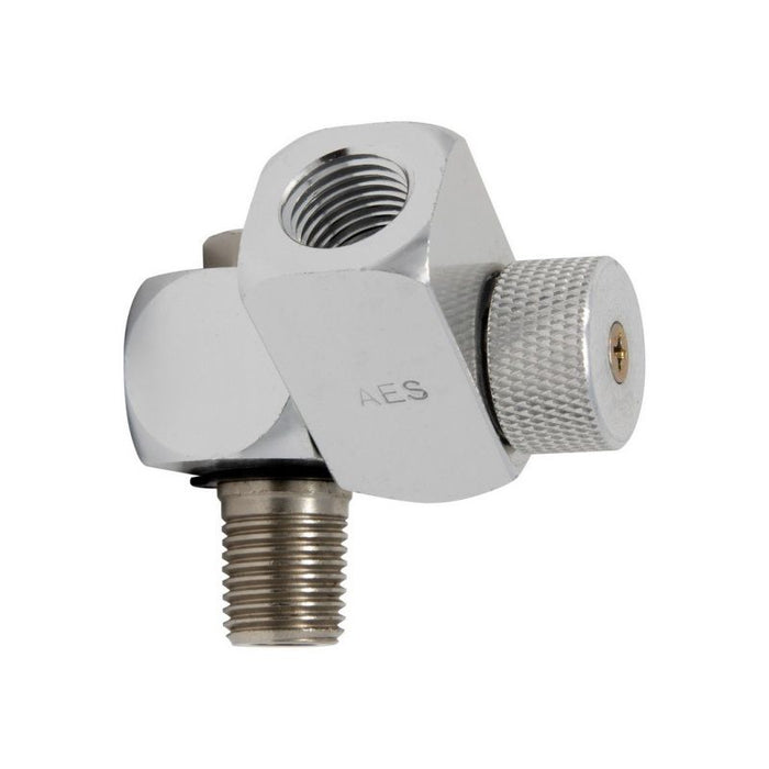 AES Industries Industries 1827 Swivel Air Regulator, 1/4 in MNPT Inlet, 1/4 in FNPT Outlet — view 3