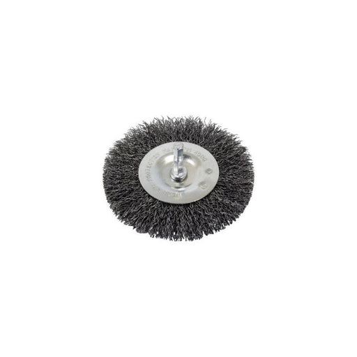 AES Industries Industries 1864 Wire Wheel with Mandrel, 4 in Dia