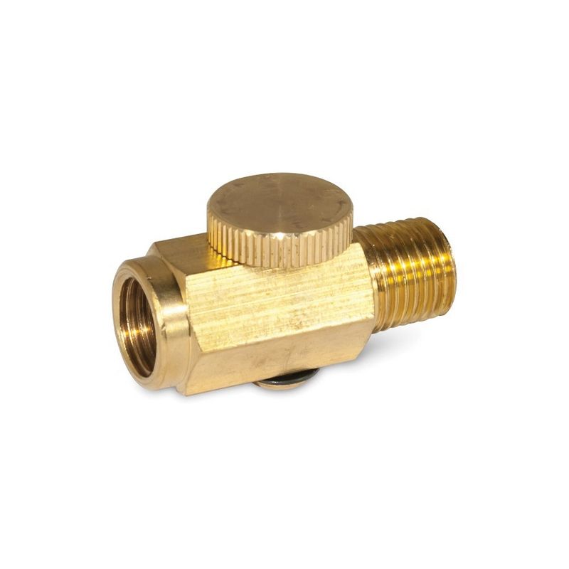 Industries 203 Air Regulator, 1/4 in MNPT Inlet, 1/4 in FNPT Outlet, Brass