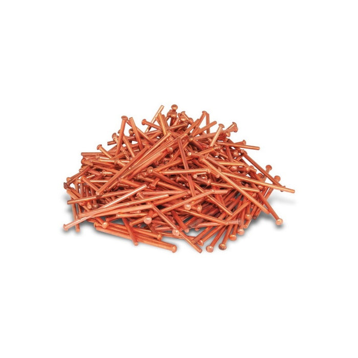 AES Industries Industries 2250 Welding Stud, 2.5 mm Dia x 2 in L, Copper-Coated