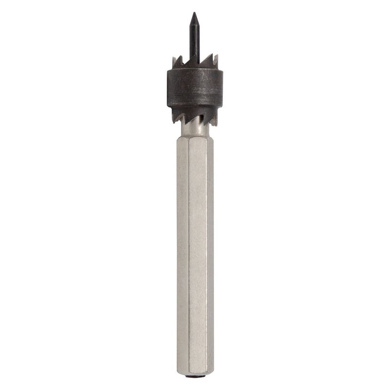 228 Aggressive Spotweld Cutter and Arbor - 3/8 in Dia, 1/4 in Shank HSS