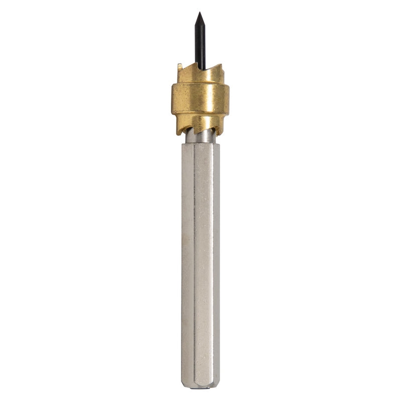 AES Industries Industries 234 Spotweld Cutter, 3/8 in Dia, 1/4 in Shank Size, High Speed Steel