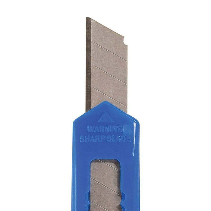 AES Industries Industries 243-75 Small Snap-Off Blade Utility Knife - Display Box, ABS Body, Steel B — view 3