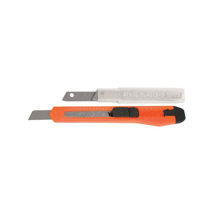 AES Industries Industries 244 Snap Blade Knife with Blade - Carded, ABS Body, Steel Blade