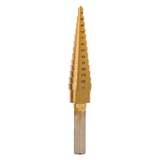 AES Industries Industries 261-12 Stubby Drill Bit, 1/8 in Dia, 2-1/4 in OAL, 135 deg, High Speed Ste — view 2