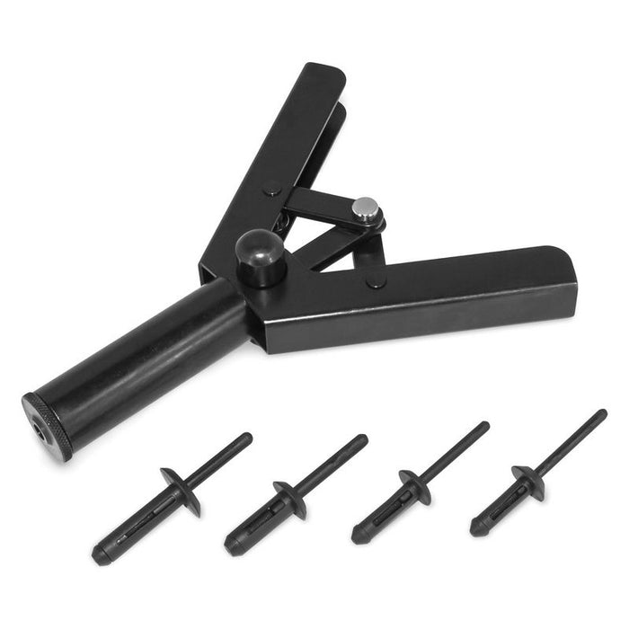 AES Industries Industries 263 Hand Riveter Set, 5 mm, 6.3 mm, 6.6 mm, Plastic Rivets