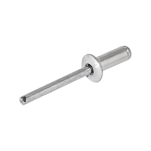 AES Industries Industries 26546 Blind Pop Rivet with Mandrel, 3/16 in Dia x 3/4 in Grip Range, Alumi