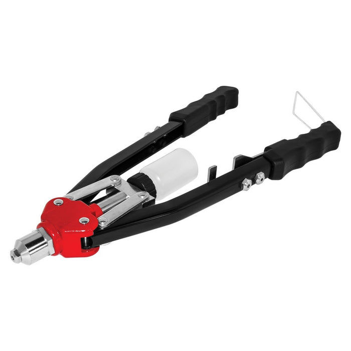 AES Industries Industries 288 Heavy-Duty Hand Riveter, 1/8 in, 5/32 in, 3/16 in, 1/4 in, Rubber Hand — view 2