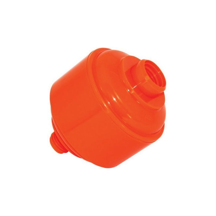 AES Industries Industries 323 Disposable Spray Gun Air Filter, 1/4 in MNPT Inlet, 1/4 in FNPT Outlet — view 2