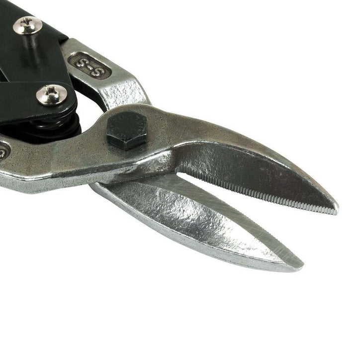AES Industries Industries 3303-S Straight Cut Aviation Snip, Vinyl Grip — view 2