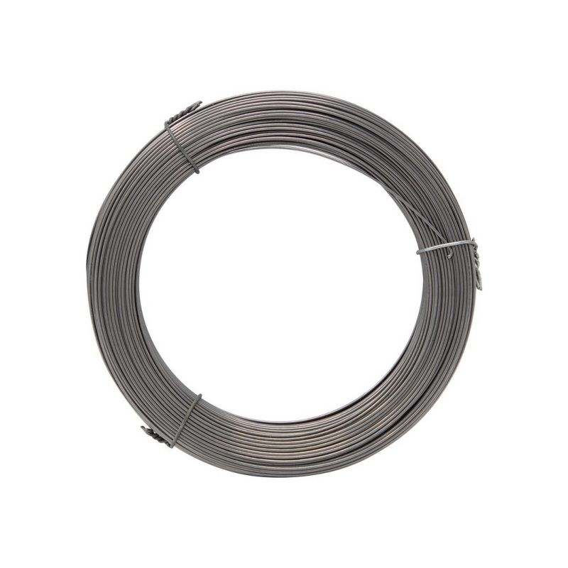 Industries 356 Piano Windshield Cut Out Wire, 0.026 in Dia x 150 ft L, 1/4 lb, Silver