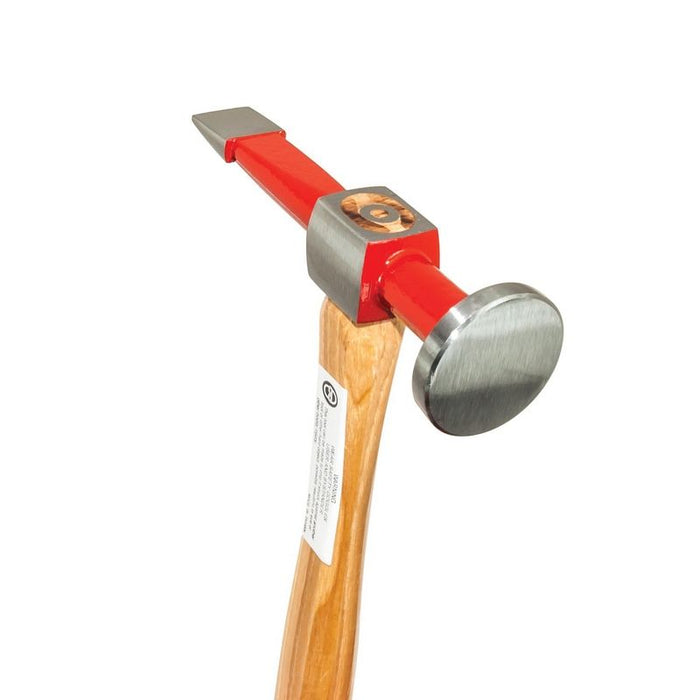AES Industries Industries 369 Straight Finishing and Grooving Hammer, 13.6 oz, 13 in L, Steel Head, — view 3