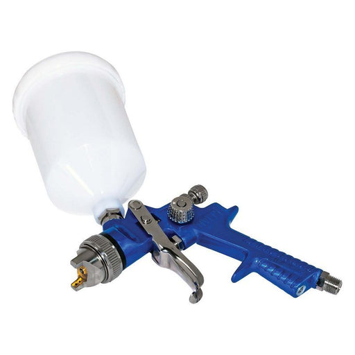AES Industries Industries 507-1.4 507 HVLP Gravity Feed Spray Gun with Cup, 1.4 mm, 600 mL Cup