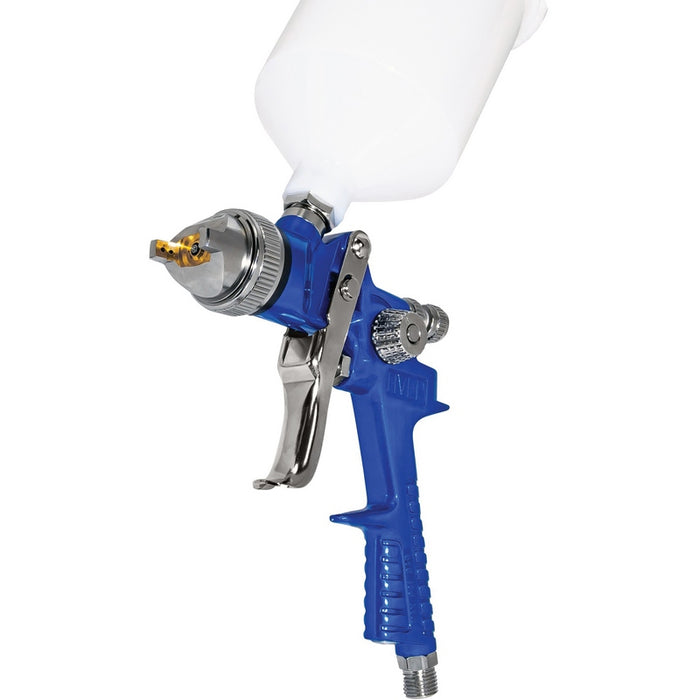 AES Industries™ 507-20 507 HVLP Gravity Feed Spray Gun with Cup, 2 mm, 600 mL Cup