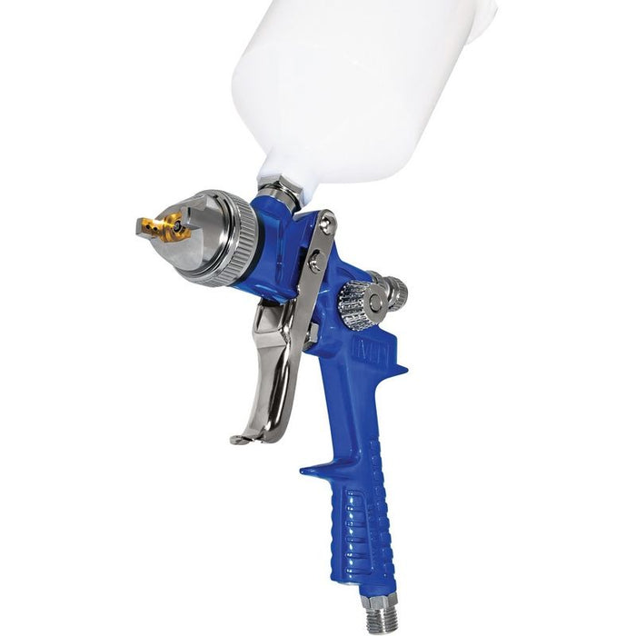 AES Industries Industries 507-20 507 HVLP Gravity Feed Spray Gun with Cup, 2 mm, 600 mL Cup — view 4