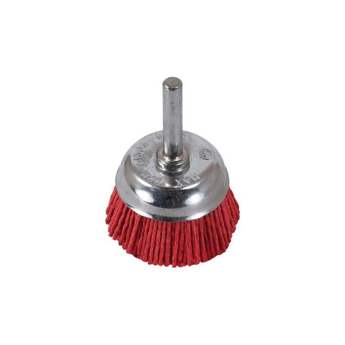 AES Industries Industries 51872 Filament Cup Brush, 2 in, 1/4 in Shank, Nylon