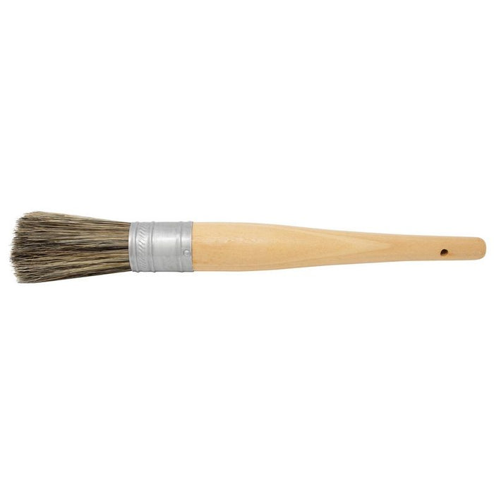 AES Industries Industries 544 Automotive Cleaning Brush, 10-1/2 in L, Hog Hair Bristles, Wood Handle — view 3