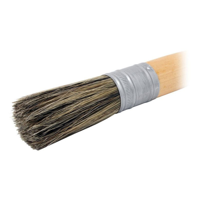 AES Industries Industries 544 Automotive Cleaning Brush, 10-1/2 in L, Hog Hair Bristles, Wood Handle — view 2