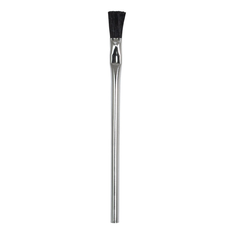 Industries 546-12 Acid Brush, 6 in OAL, 3/8 in Brush, 100% Pure Black Horse Hair, Ele