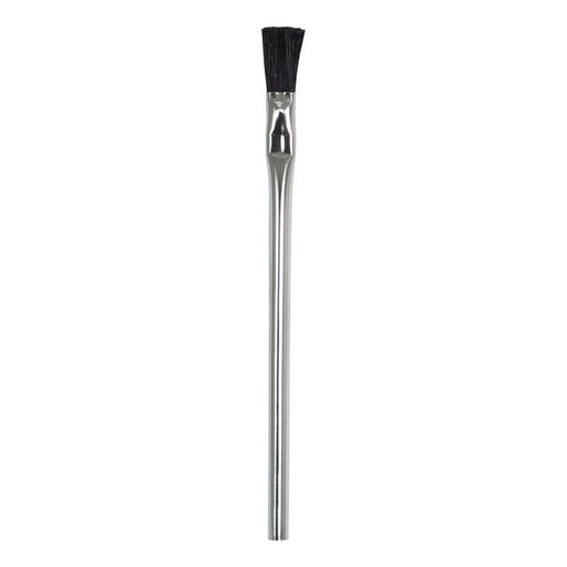 AES Industries Industries 546-12 Acid Brush, 6 in OAL, 3/8 in Brush, 100% Pure Black Horse Hair, Ele