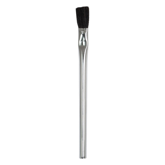 AES Industries Industries 547 Acid Brush, 6 in OAL, 1/2 in Brush, 100% Pure Black Horse Hair, Electr