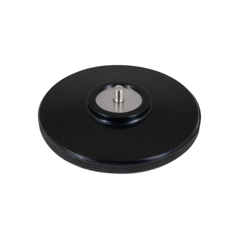 AES Industries Industries 5518 Low-Profile Cushioned Backing Pad, 5 in Dia, 5/16-24 Arbor, Vinyl Fac