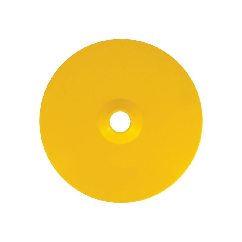 AES Industries Industries 5670 High Speed Backing Plate, 7 in Dia, 7/8 in Arbor, 1 Hole, Nylon