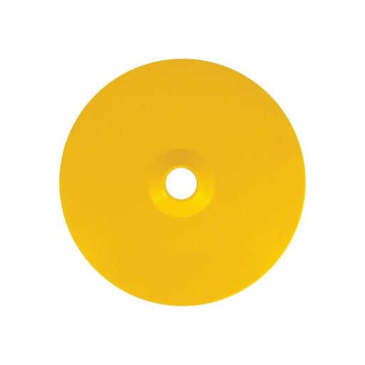 AES Industries Industries 5670 High Speed Backing Plate, 7 in Dia, 7/8 in Arbor, 1 Hole, Nylon