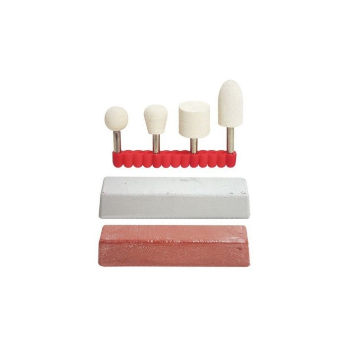 AES Industries Industries 6501 Felt Polishing Bob Set