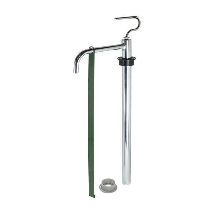 AES Industries 745 5-gal Pail Pump - Solvent-Resistant, One-Handed Operation for Reducers and