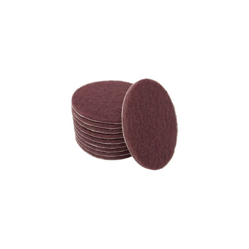 7506 Scuff-A-Lot Scuff Pad 6 in Dia Medium Grade Maroon