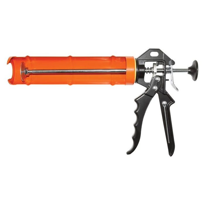 AES Industries Industries 76005 Caulking Gun with Rotating Barrel, Manual