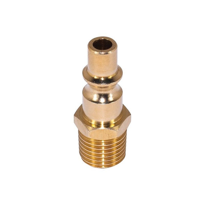 AES Industries Industries 863 Air Hose Connector, 1/4 in, MNPT, Brass