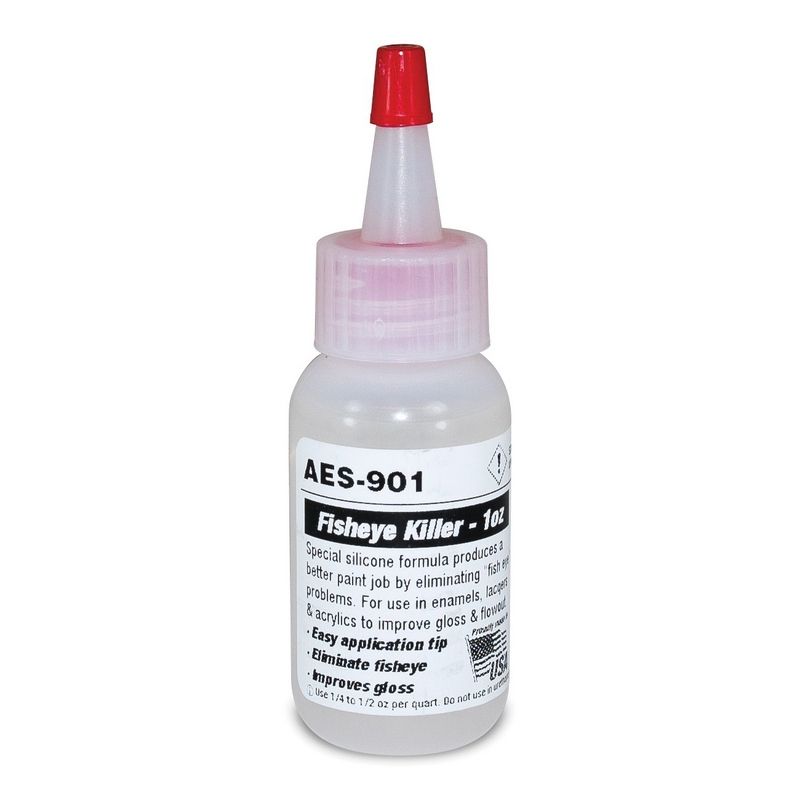 Fisheye Killer 901 - 1 oz Liquid Bottle for Eliminating Fish-Eye Defects