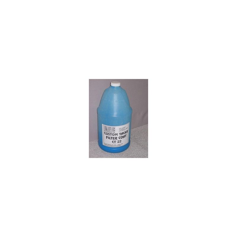 Air Filtration CT22 Custom Tacky Series Filter Coat, 1 gal — Blue