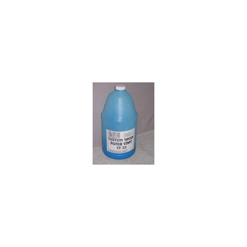 Air Filtration CT22 Custom Tacky Series Filter Coat, 1 gal — Blue