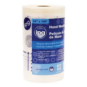 American Tape American HMF99 Hand Mask Film, 99 in W x 90 ft L, 12 um THK — Clear
