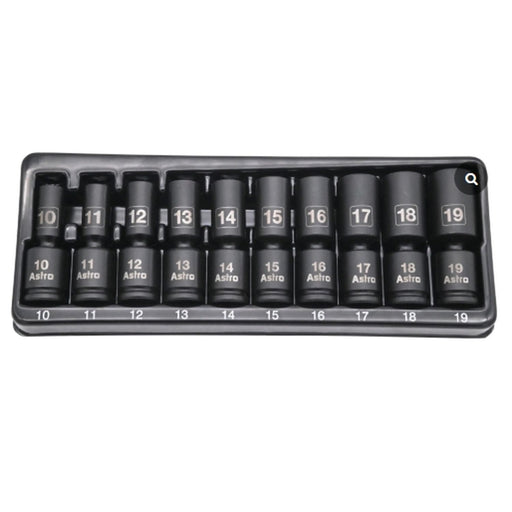 Astro Pneumatic Tool Company 3/8" DRIVE METRIC IMPACT SOCKET SET