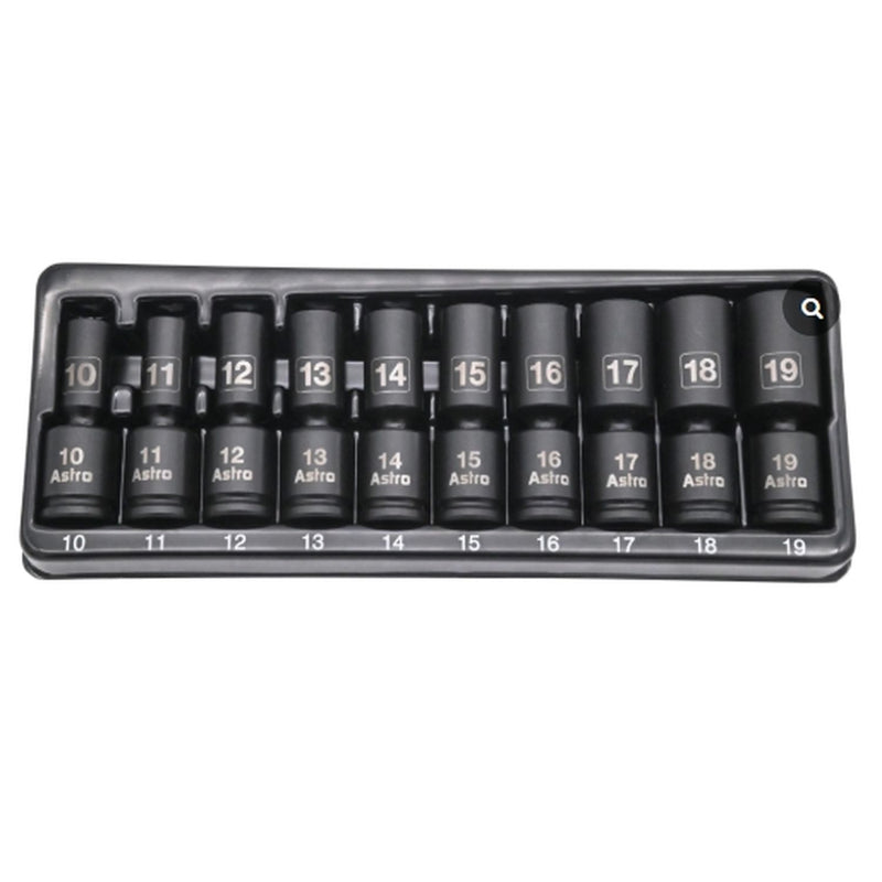 3/8" DRIVE METRIC IMPACT SOCKET SET