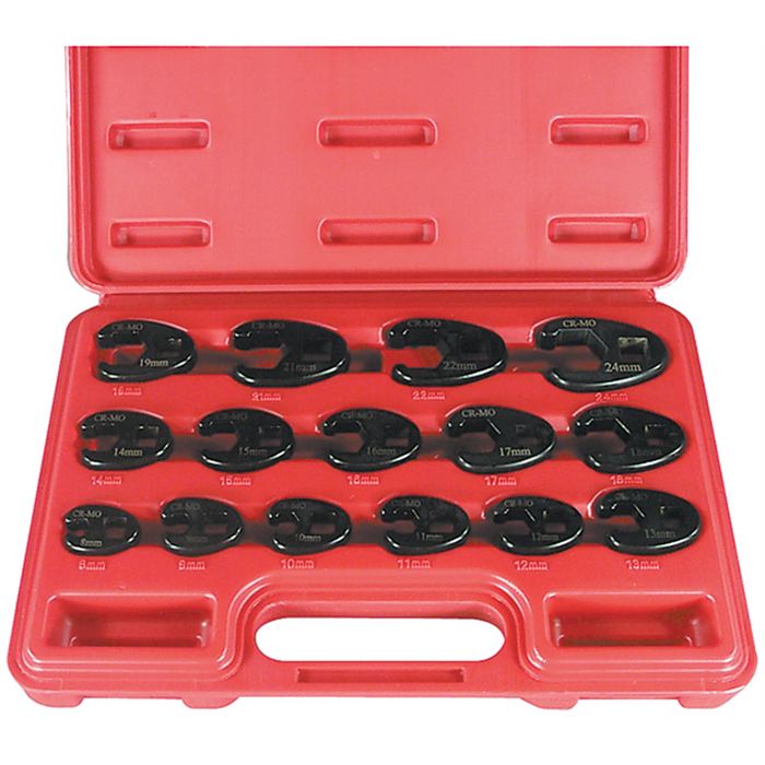 Astro Pneumatic Tool Company METRIC FLARE CROWFOOT WRENCH SET 8MM-24MM — view 2