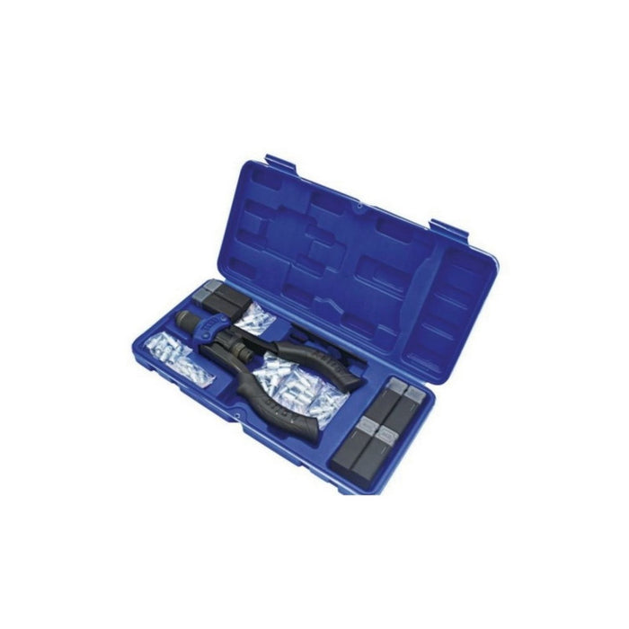 Astro Pneumatic Tool Company Astro Pneumatic 1455 Hand Rivet Stud Setter Kit, M5, M6, M8, 10-24, 1/4