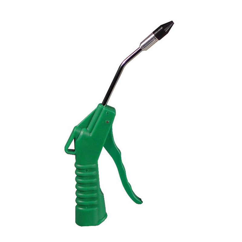 1717 Deluxe Air Blow Gun, Green, 4 in, Lever Handle