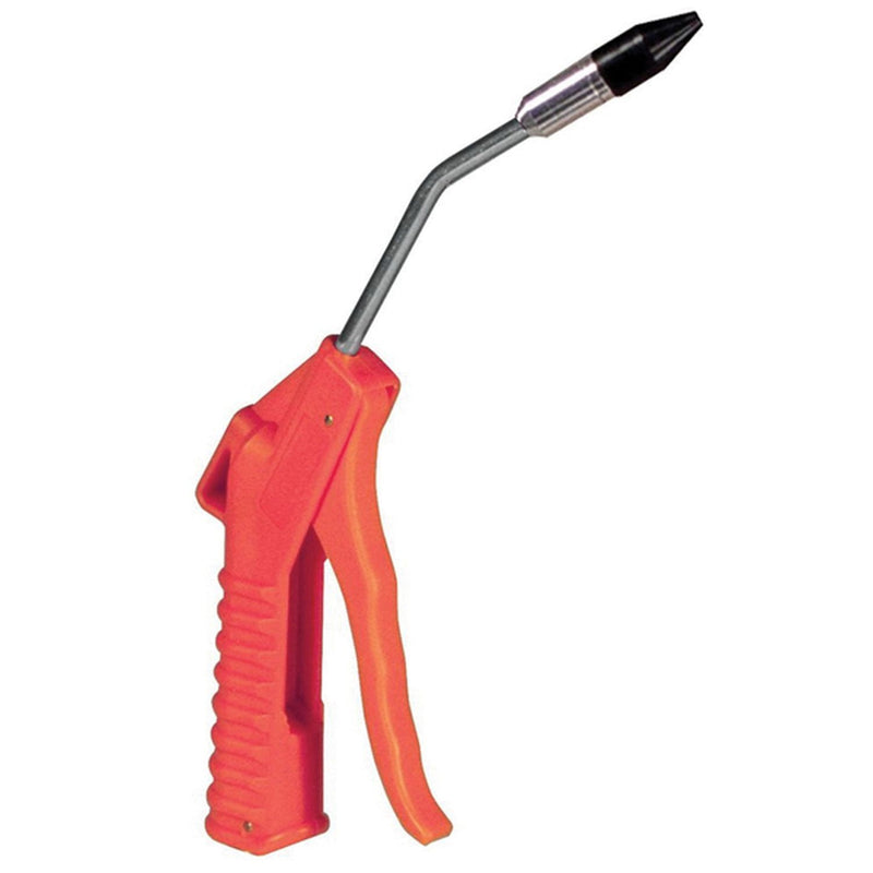 1718 Deluxe Air Blow Gun, Orange, 4 in, Lever Handle