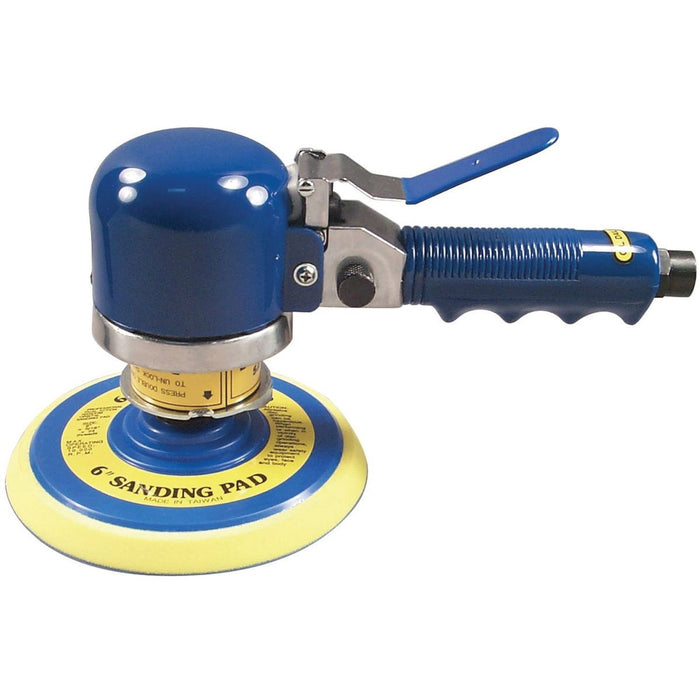Astro Pneumatic 300SP Regular Duty Random Orbital Sander, 6 in, 9000 rpm, 5 cfm, 90 to 120 psi, Palm