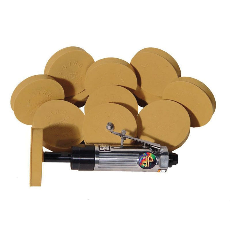 32 Pinstripe Removal Kit with 4000 rpm tool, 12 Smart Eraser pads and spanner