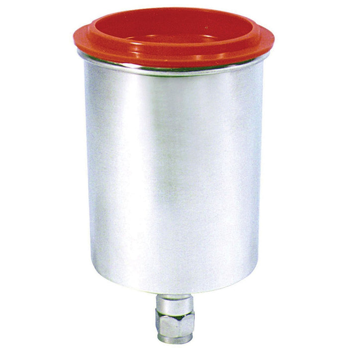 Astro Pneumatic 354006 Gravity Feed Cup, 0.6 L Capacity, Aluminum, Use With: Model QUL114, QUL120 HV
