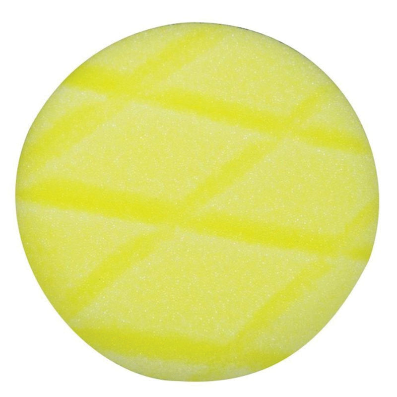 Astro Pneumatic Tool Company Astro Pneumatic 4635 Diamond Cut Polishing Pad, 3 in, Foam, Yellow, Hoo