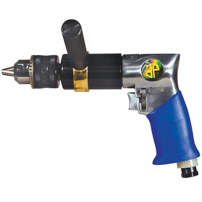 Astro Pneumatic 527C Extra Heavy Duty Reversible Air Drill, 1/2 in, 7 cfm